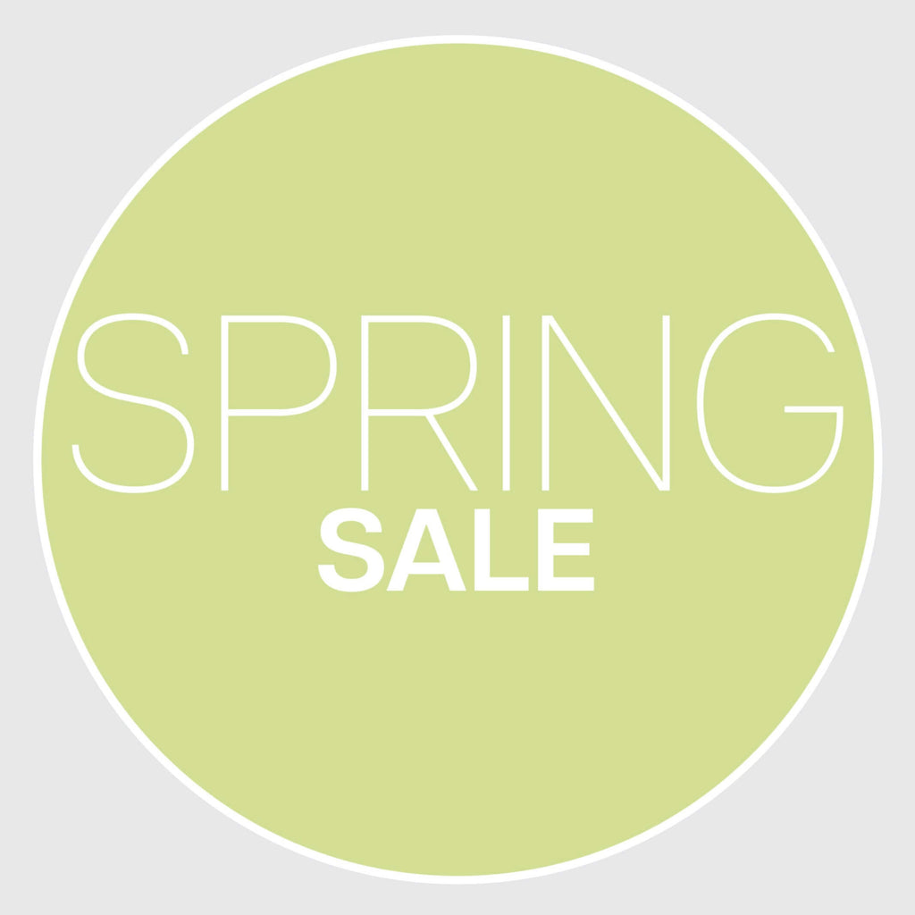 spring sale window stickers